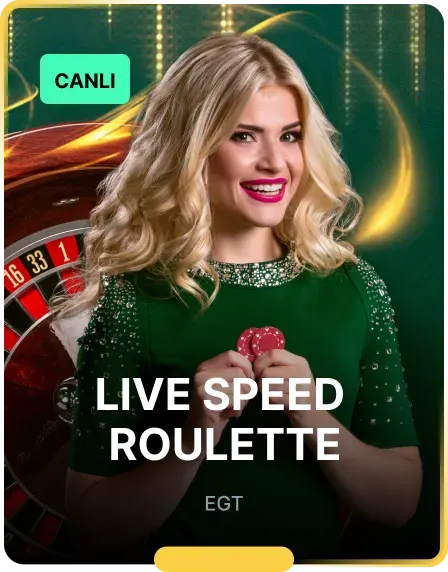 Live Speed Roulette (Dealer)