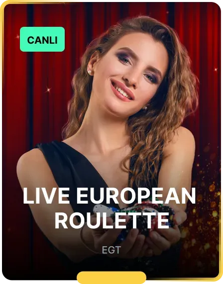Live European Roulette (Dealer)